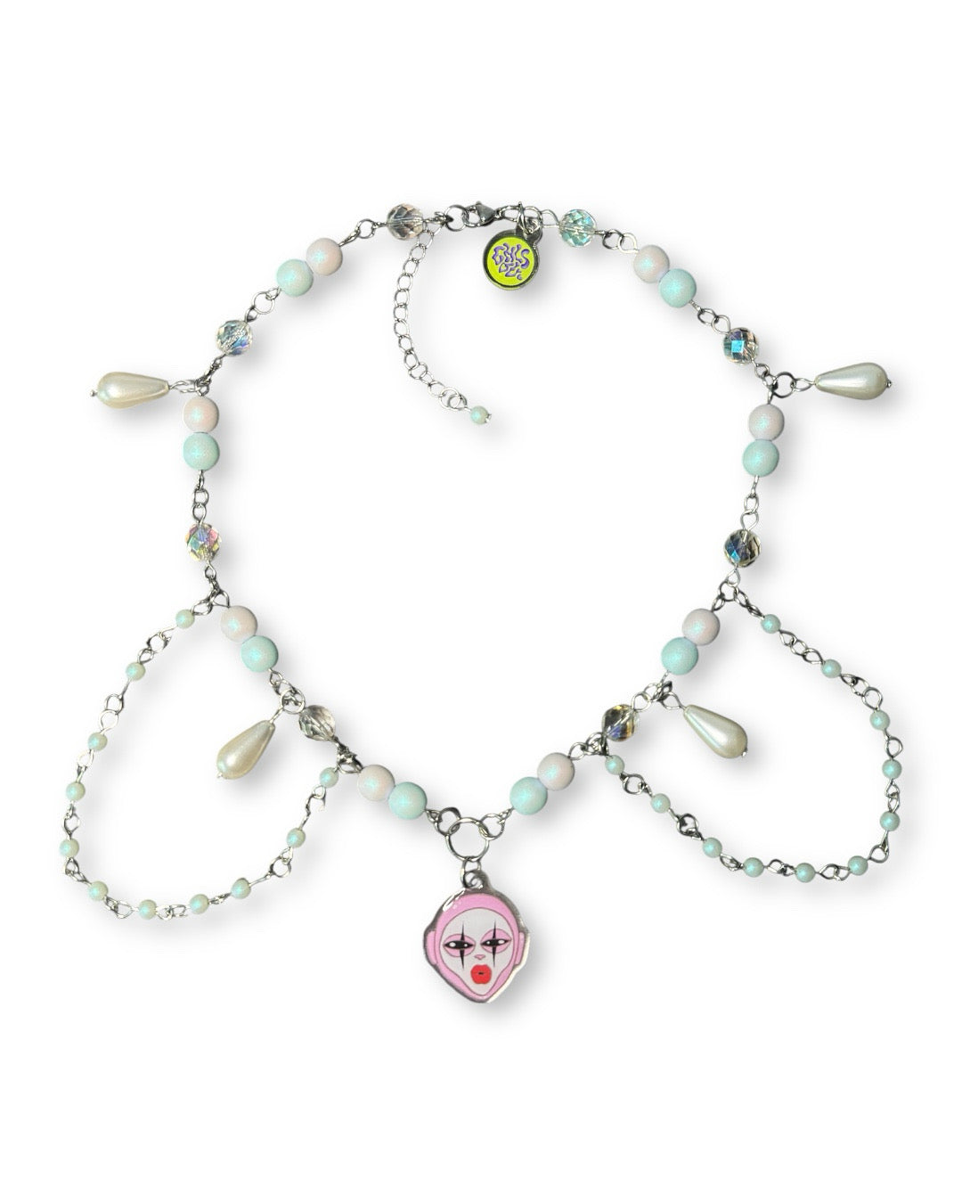 Ghoul clown necklace (var.1)