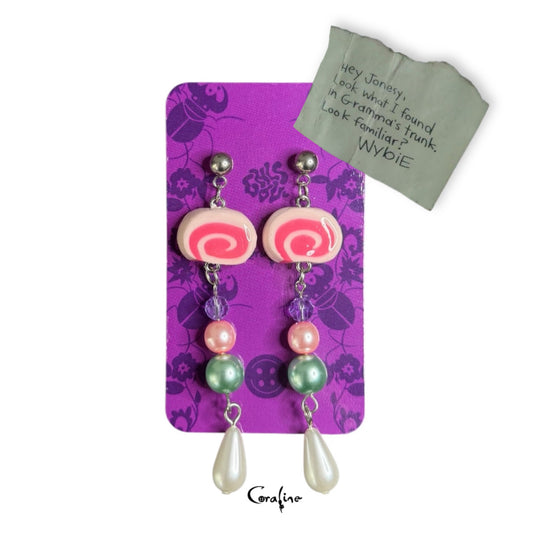 Miss Spink's tea party earrings