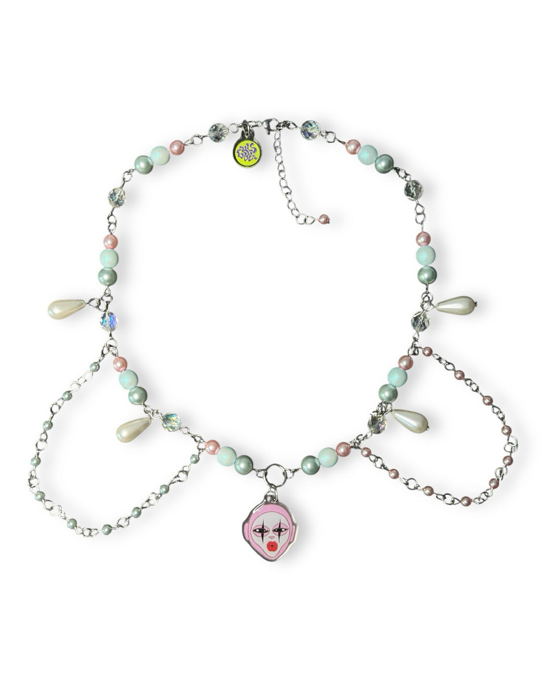 Ghoul clown necklace (var.2)
