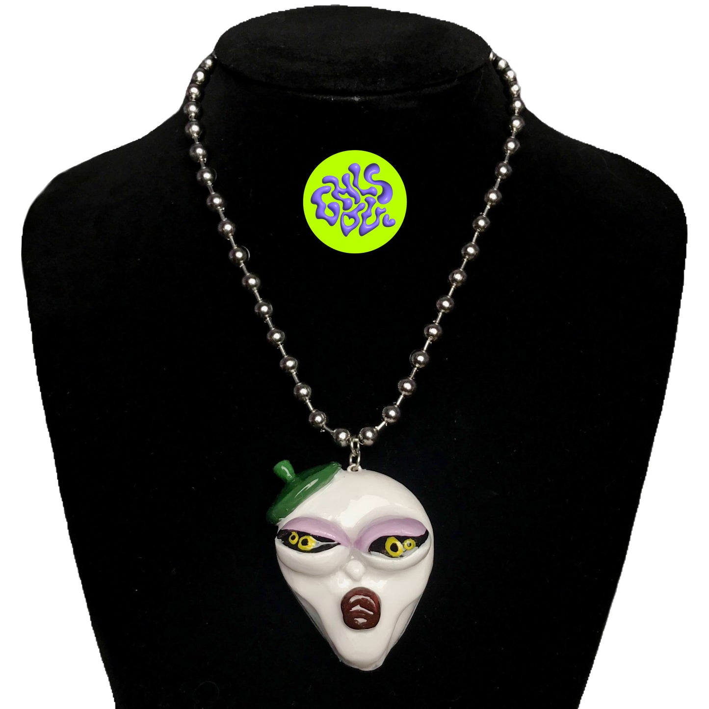 Miss spider Ghoul necklace