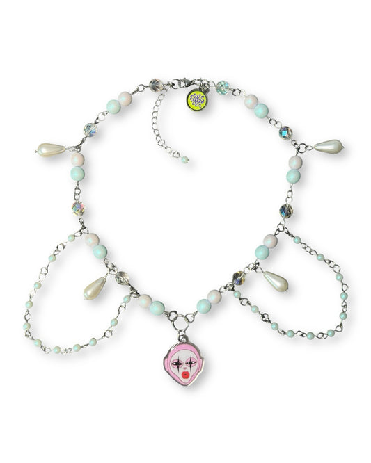 Ghoul clown necklace (var.1)
