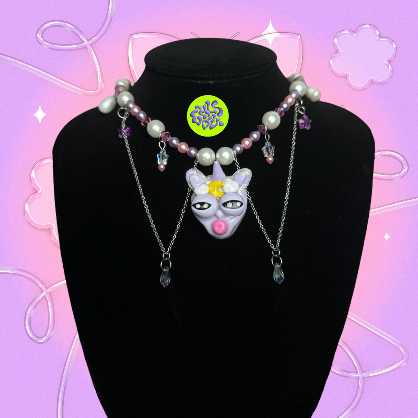 Unicorn Ghoul necklace (var.1)