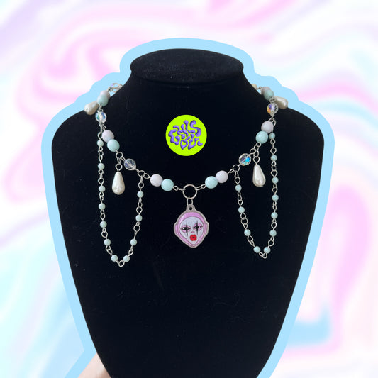 Ghoul clown necklace (var.1)
