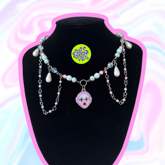 Ghoul clown necklace (var.2)