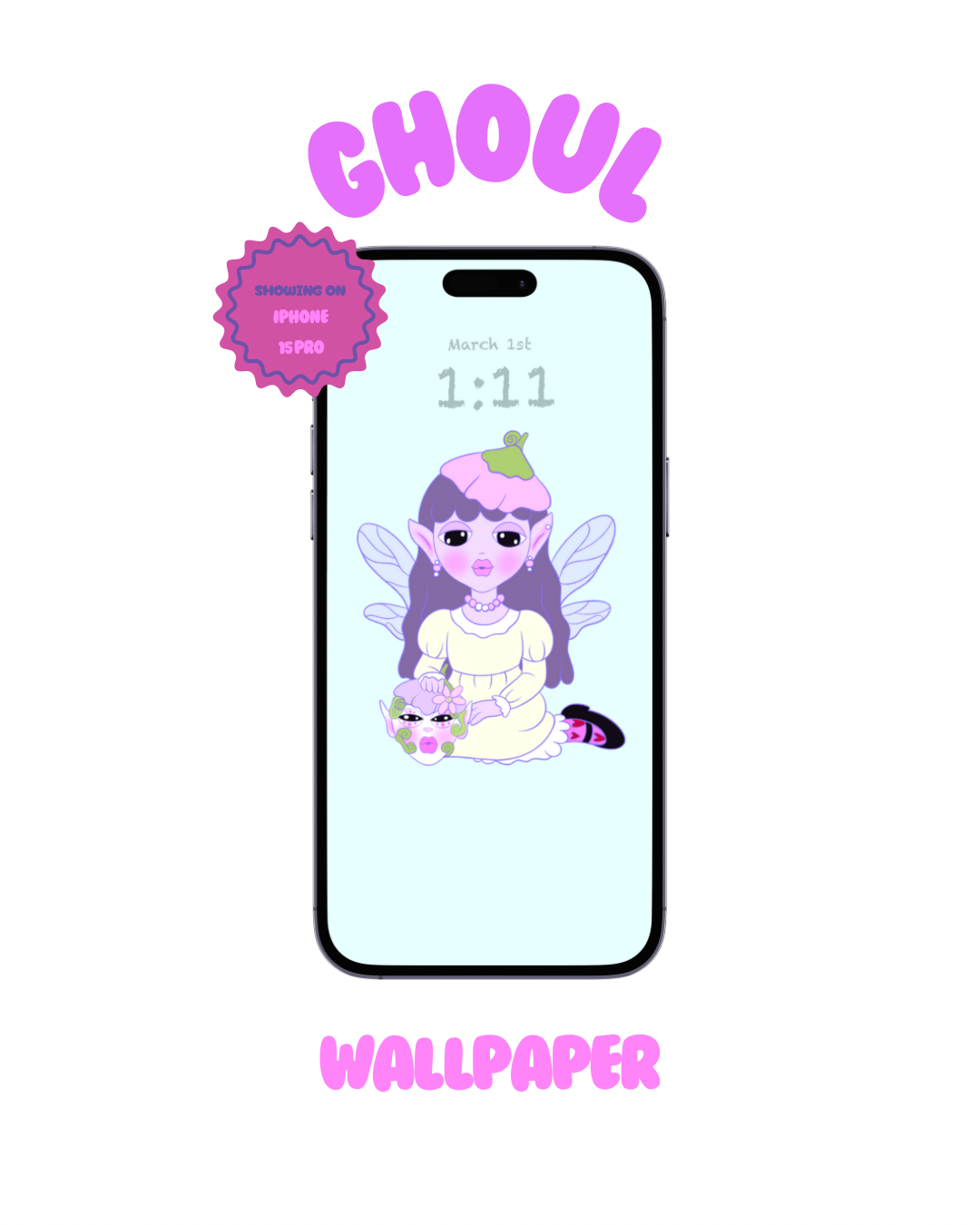 Ghoul fairy wallpaper