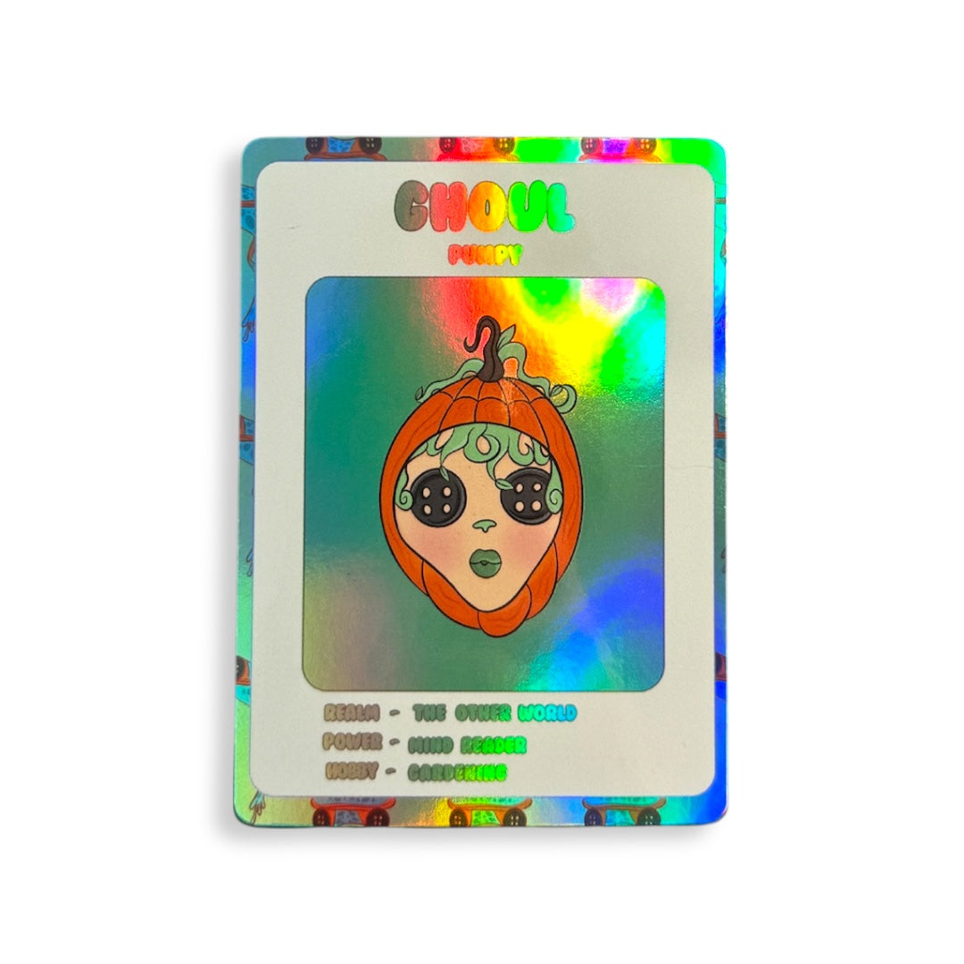 Coraline Ghoul trading cards