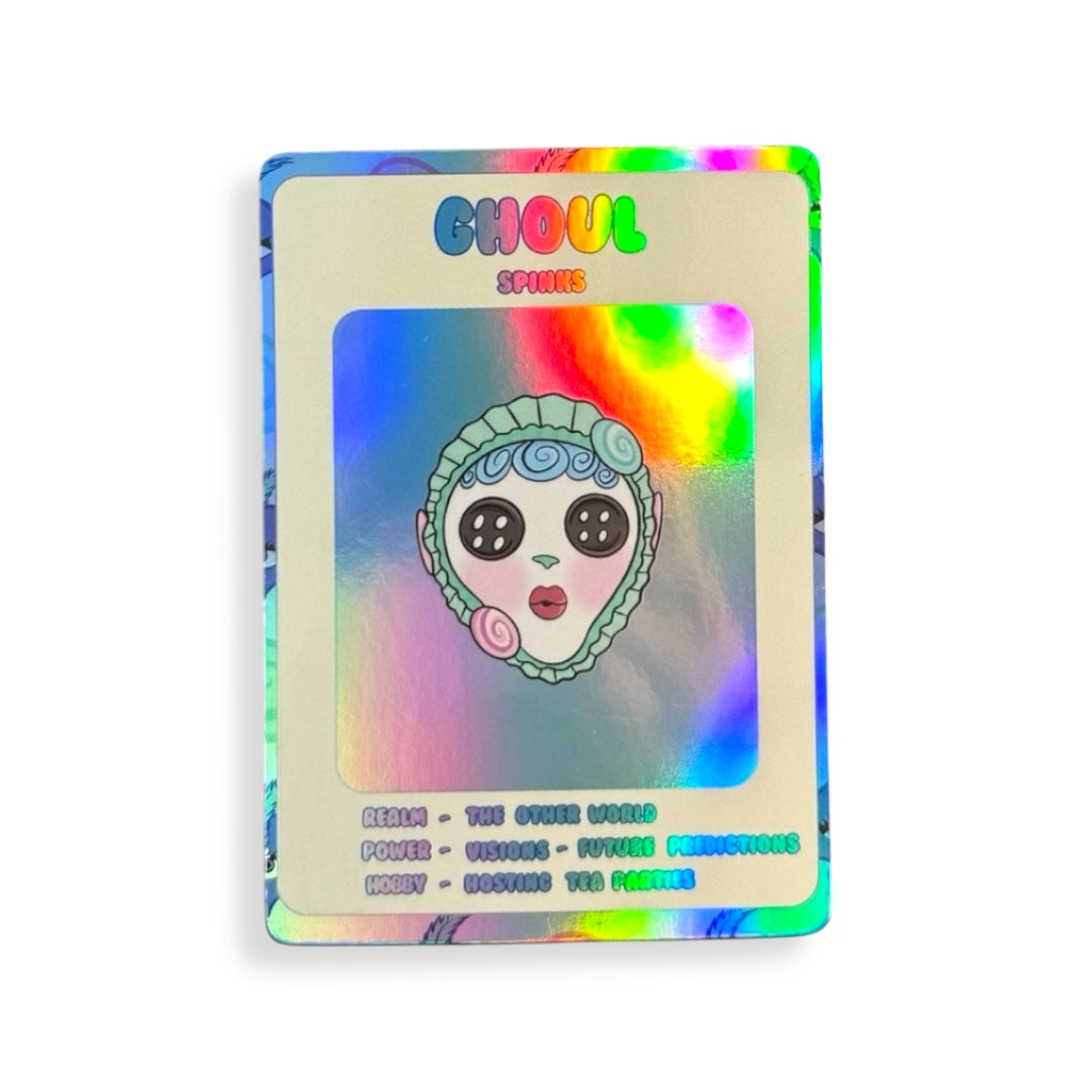 Coraline Ghoul trading cards