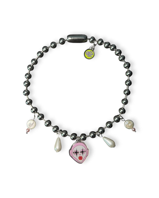 Ghoul chain (pink clown)