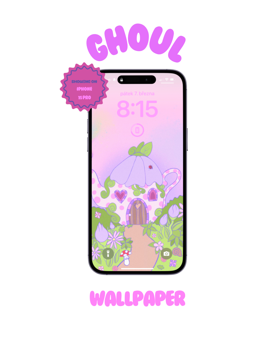 Fairy garden Ghoul wallpaper